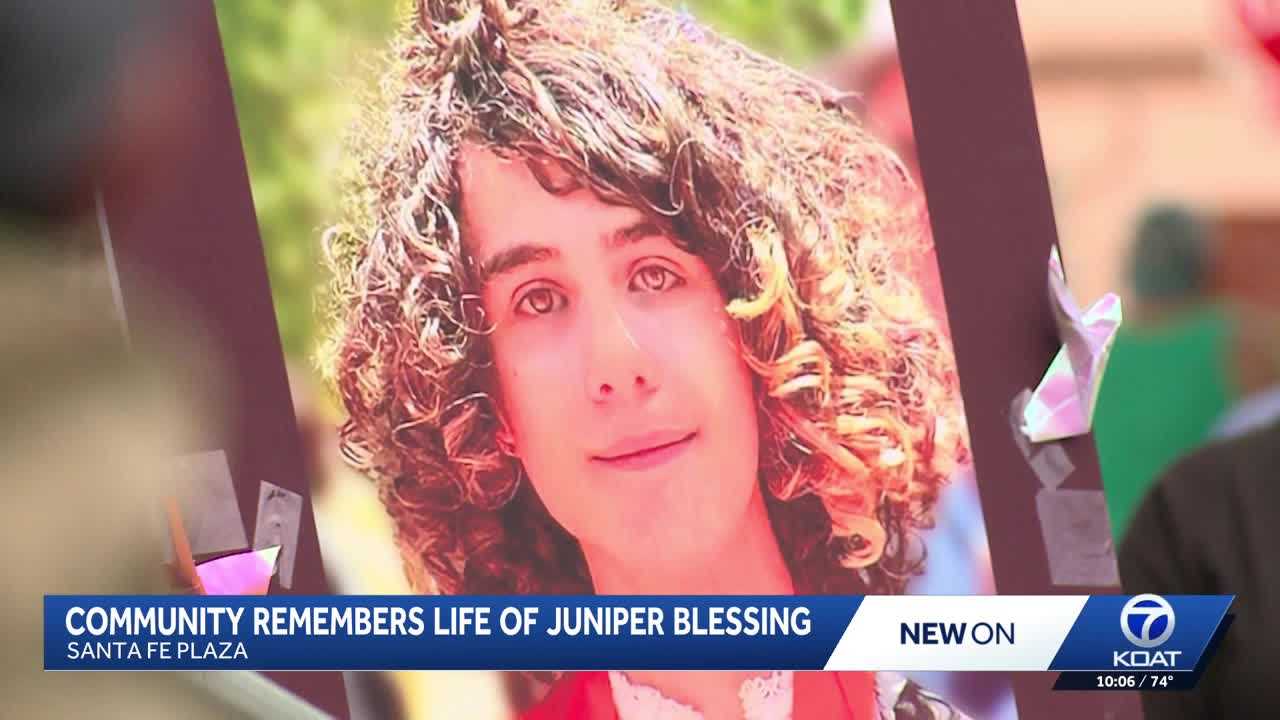 Santa Fe vigil honors Juniper Blessing, a life remembered