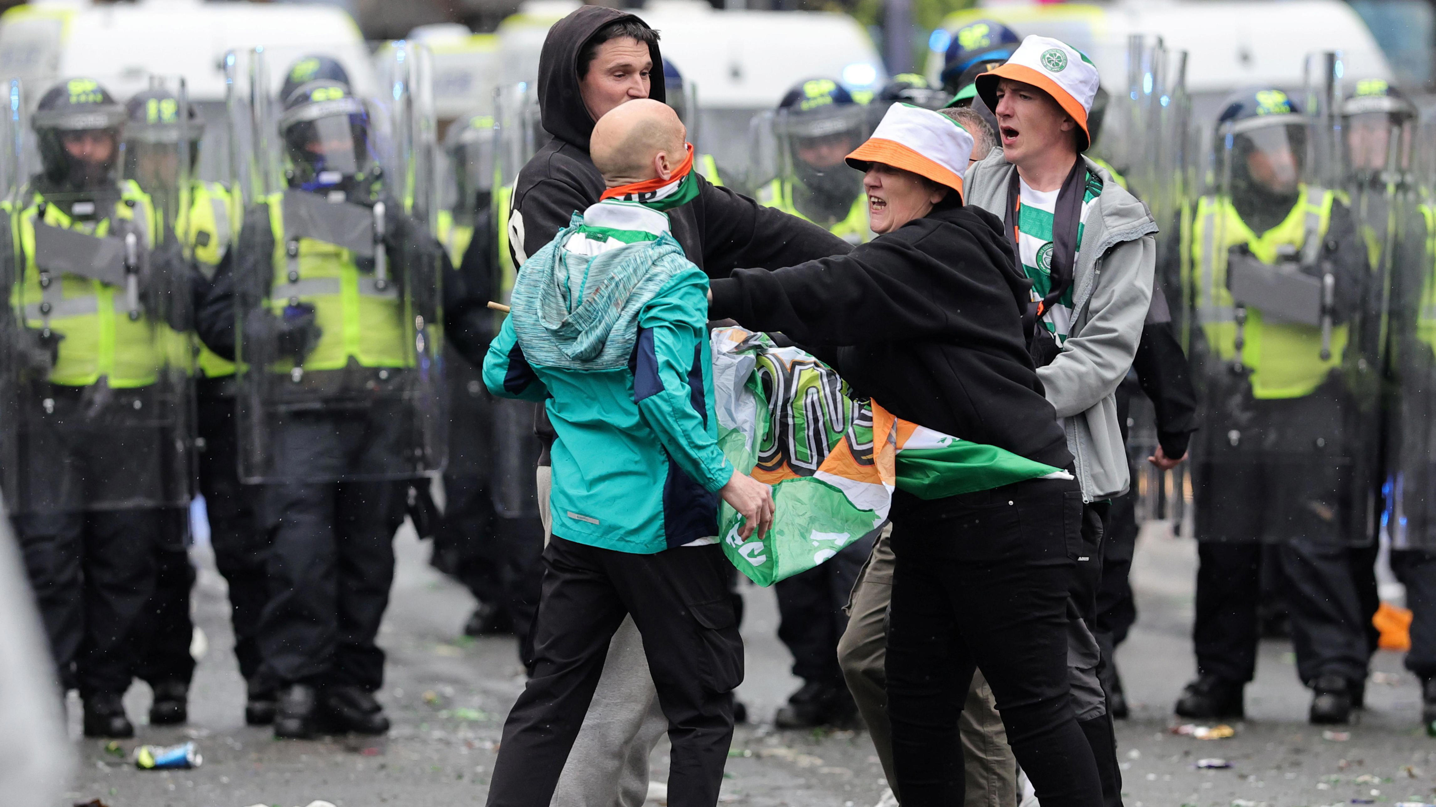 Clubs and fans should be punished for pitch invasions, says ex-SFA chief