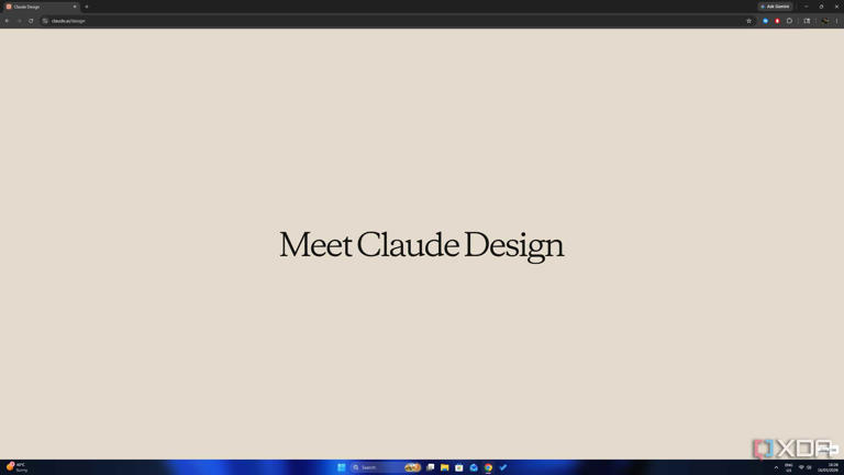 I used Claude Design to re-create my website landing page and realized ...