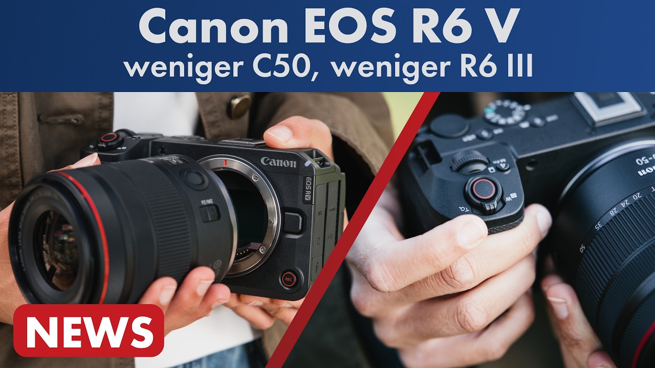 Canon EOS R6 V vorgestellt