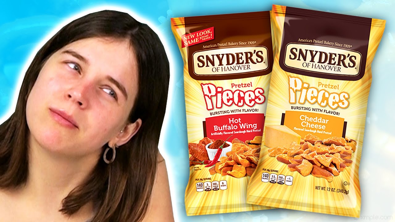 Irish people try Snyder's pretzel pieces