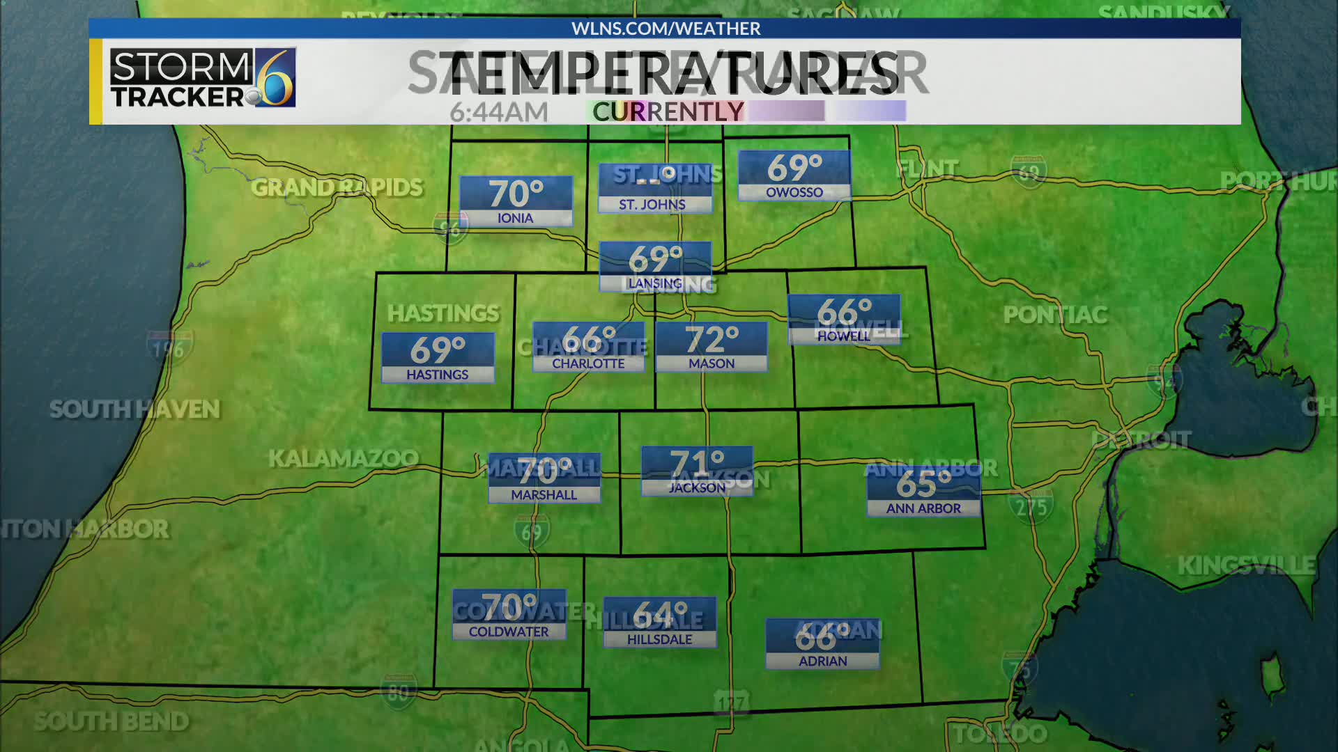 Strong storms possible to start the week