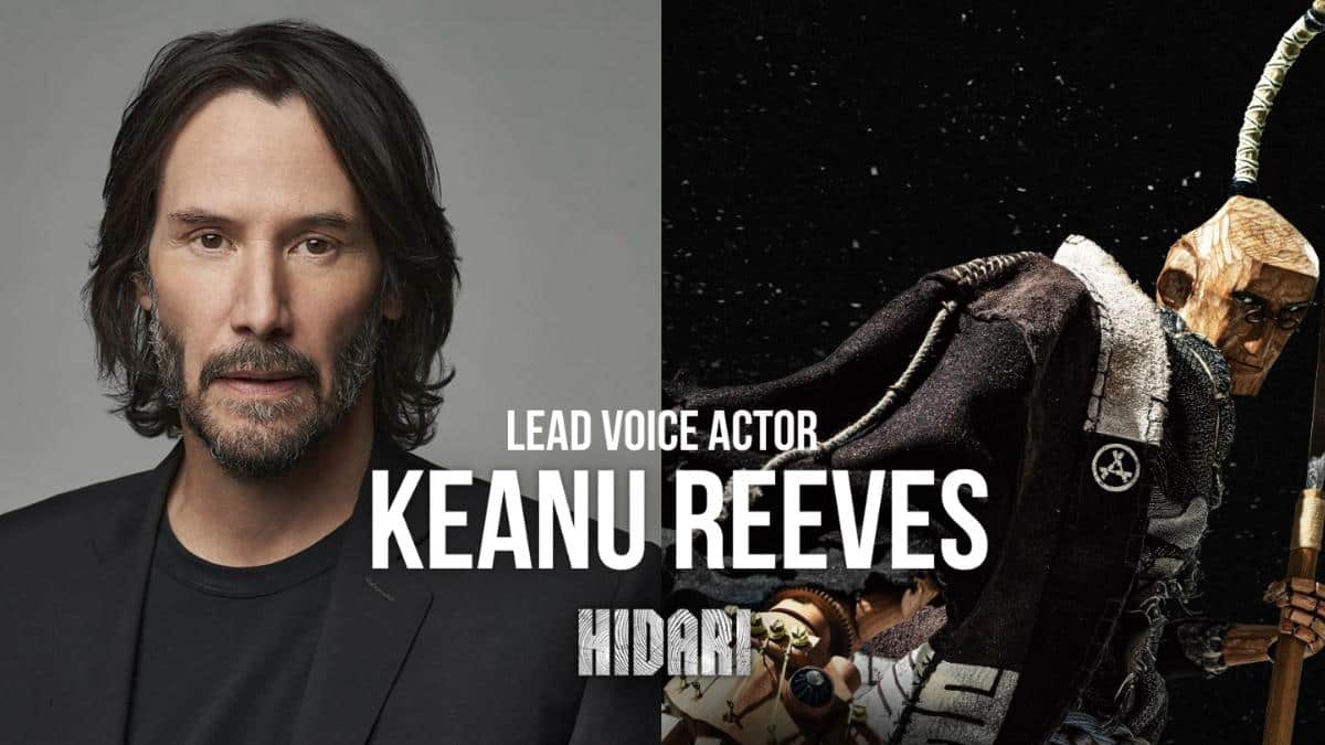 Keanu Reeves signs on to voice lead Japanese stop-motion feature 'Hidari'