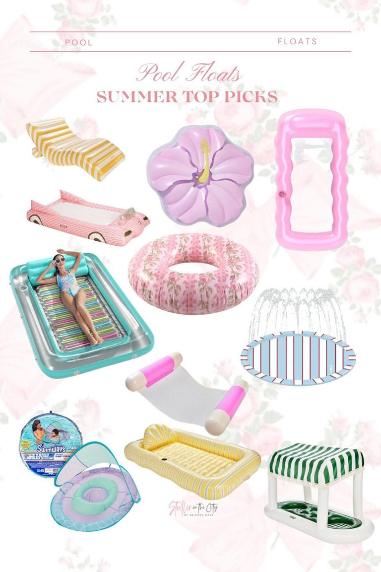 Pool Floats to Cool Down in This Summer