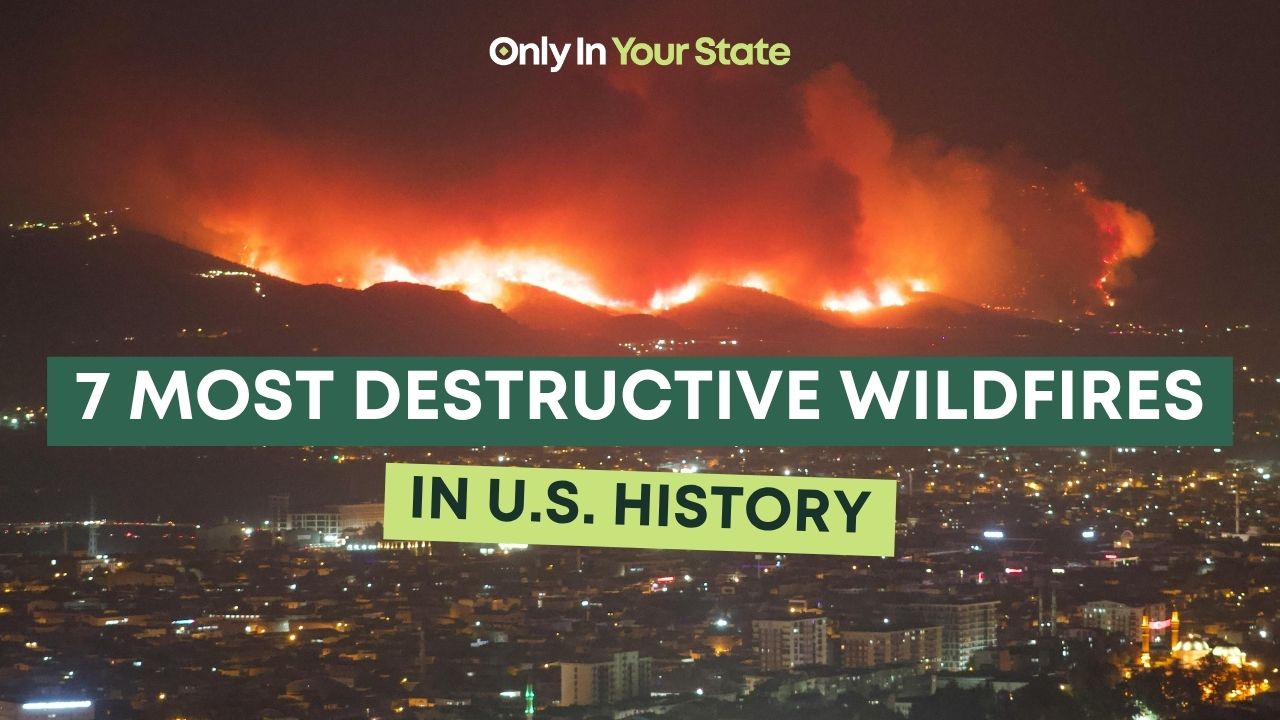 7 of the most destructive wildfires in US history