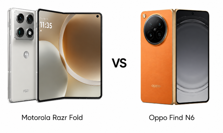 Motorola Razr Fold vs Oppo Find N6: Full specs, camera, battery & price ...