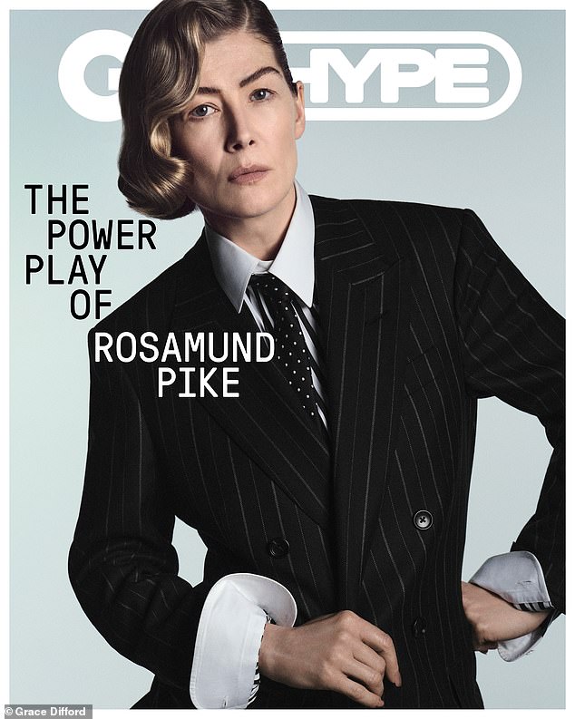 Rosamund Pike praises her rarely-seen partner as she reveals how they ...