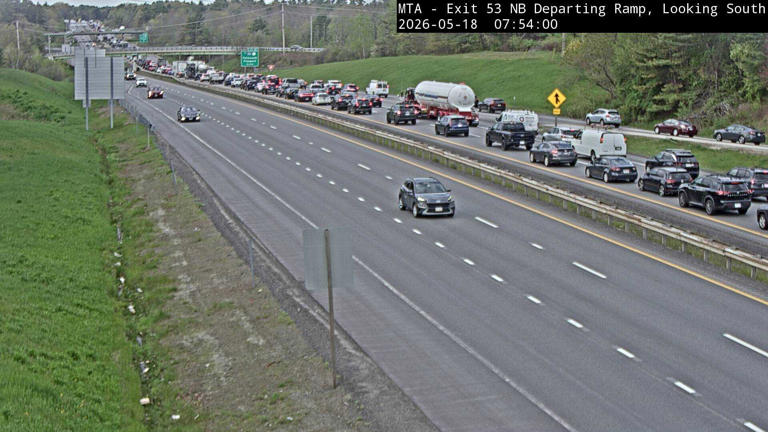 Crash in Falmouth backs up I-95 traffic for miles