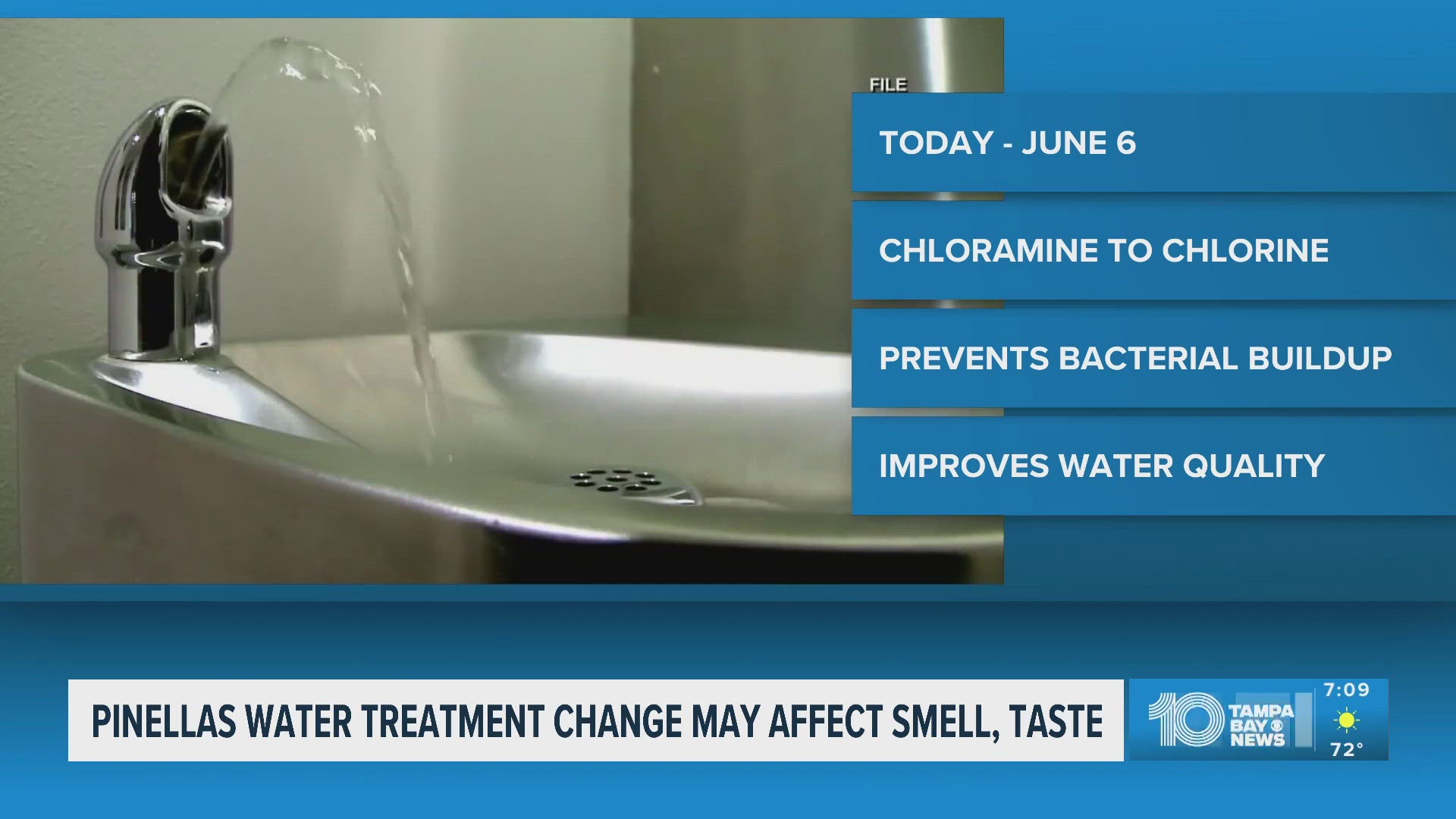 Pinellas County Water Utilities is temporarily switching how it ...