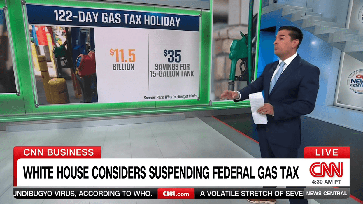 CNN analyst calls Trump gas tax suspension a 'gimmick' that saves ...