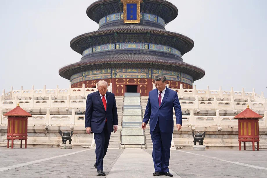 Trump and Xi stage in Beijing the strategic coexistence between two ...