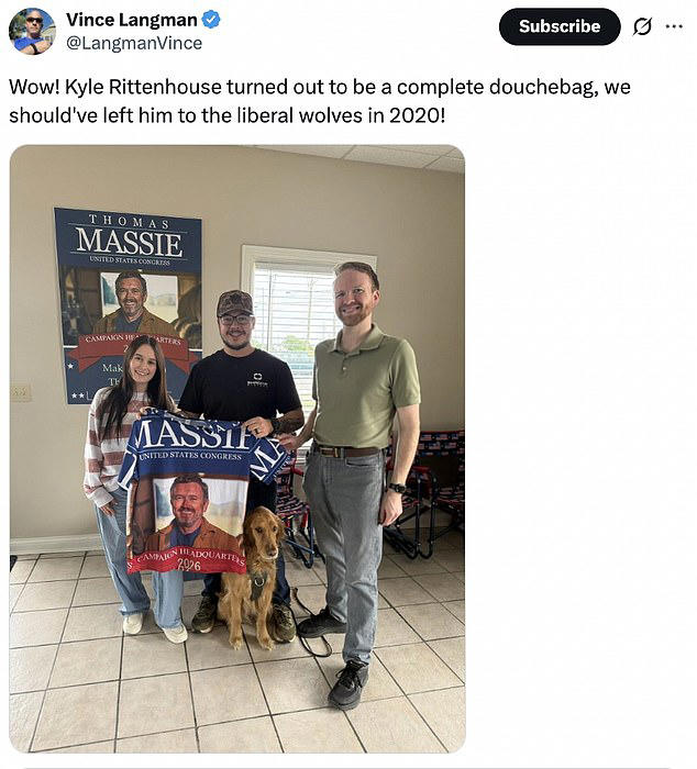 Kyle Rittenhouse gets huge blowback from MAGA after supporting anti ...