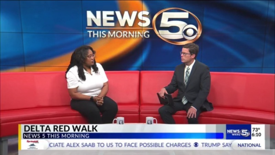 Delta Red Walk and Health Fair raising HIV awareness