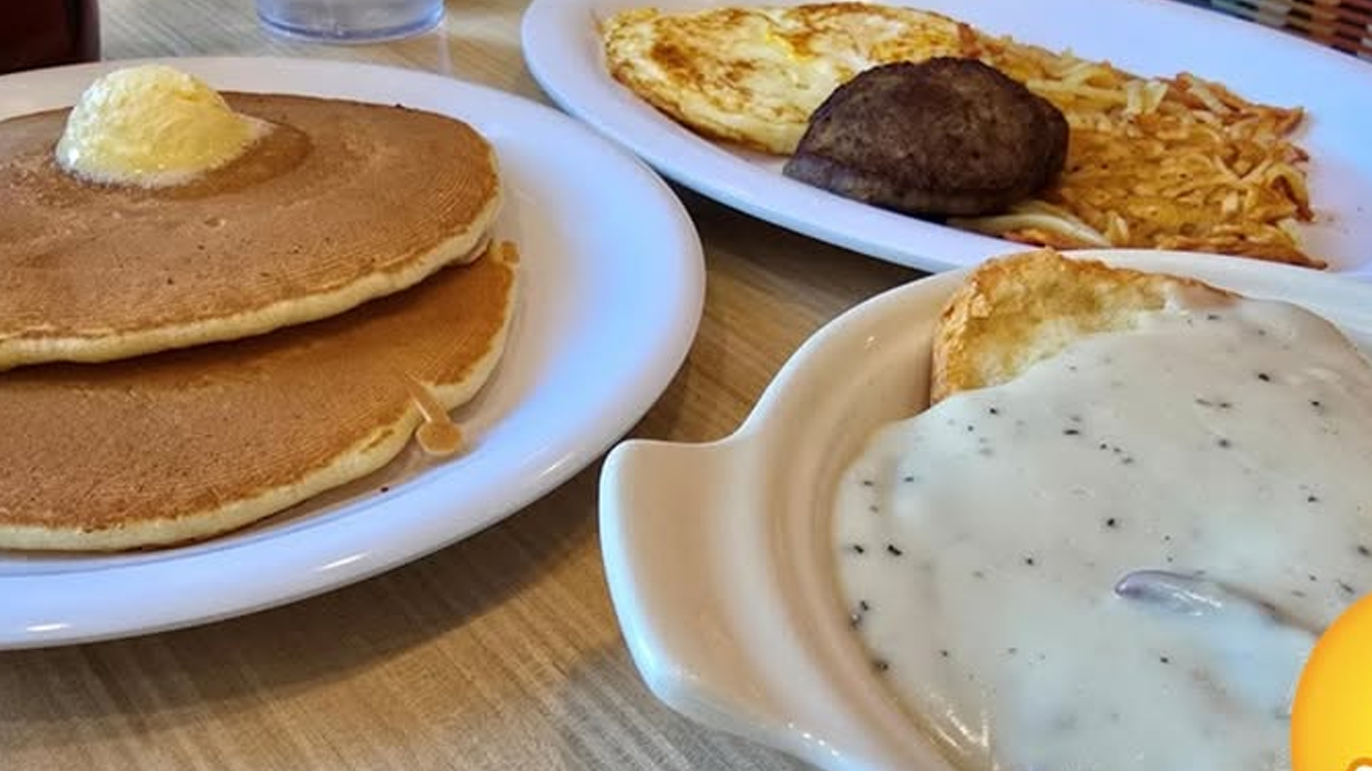 Taking on a giant breakfast
