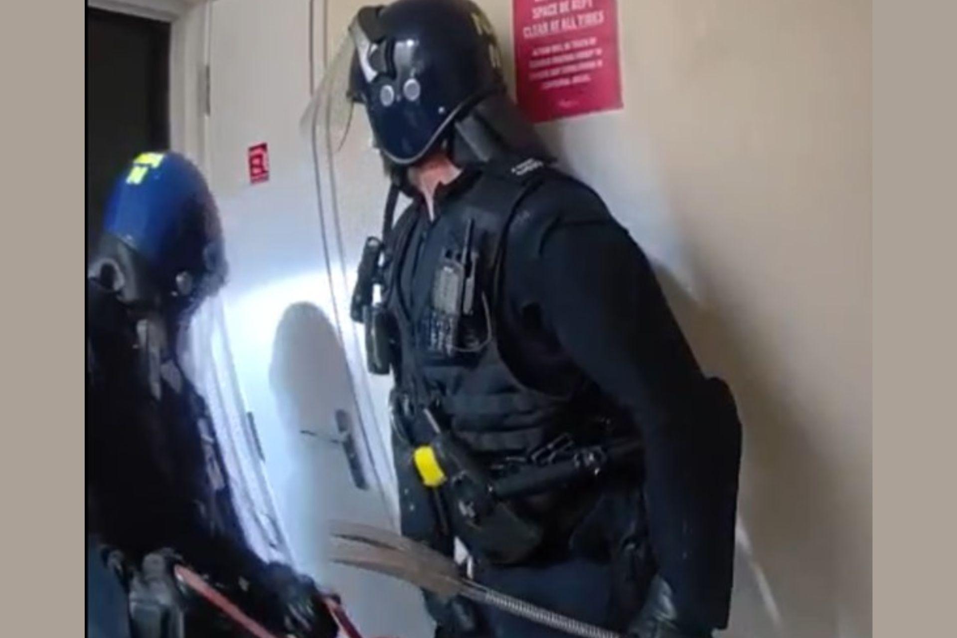 Man arrested on suspicion of drug-related offences after police raid ...