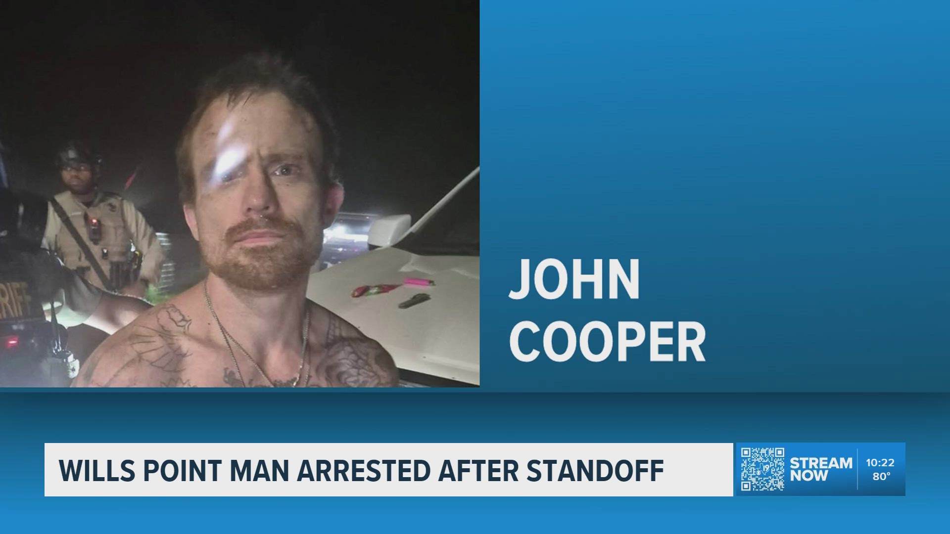 Van Zandt County standoff ends with suspect in custody