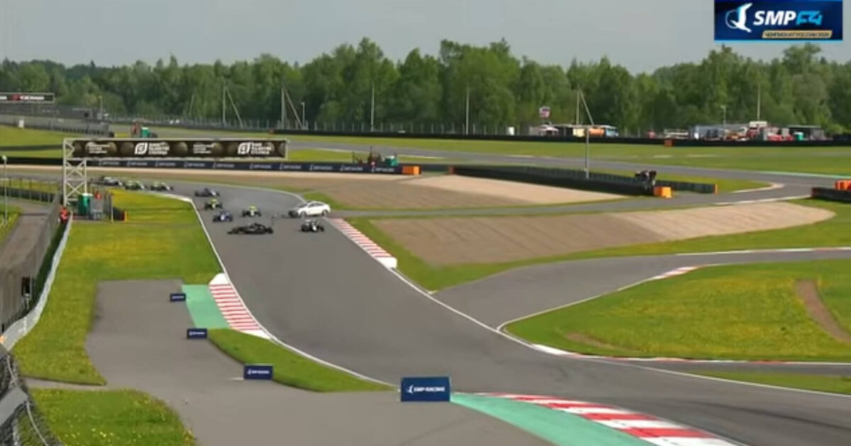 Watch: Safety car disaster narrowly avoids catastrophe in terrifying ...