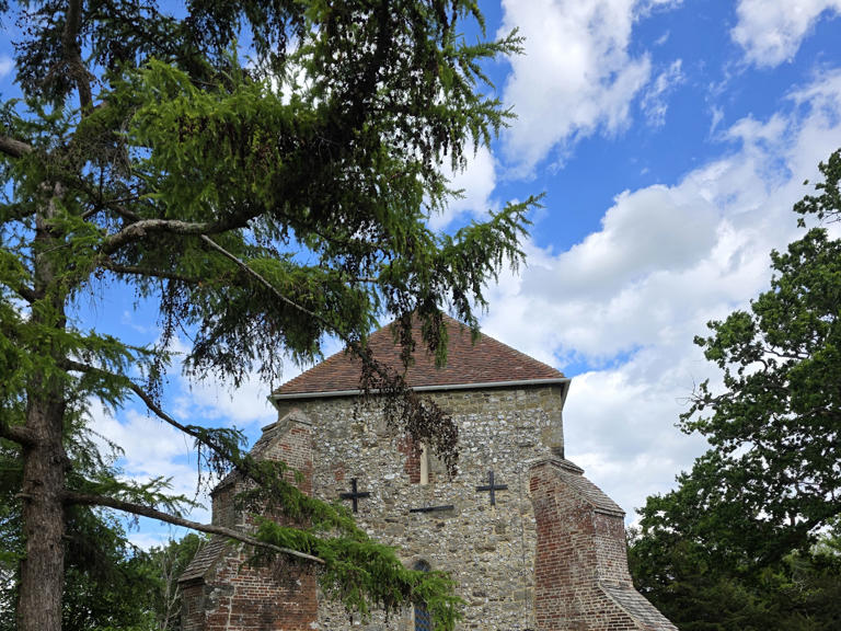 Bells ring again at ancient downland church in West Sussex village