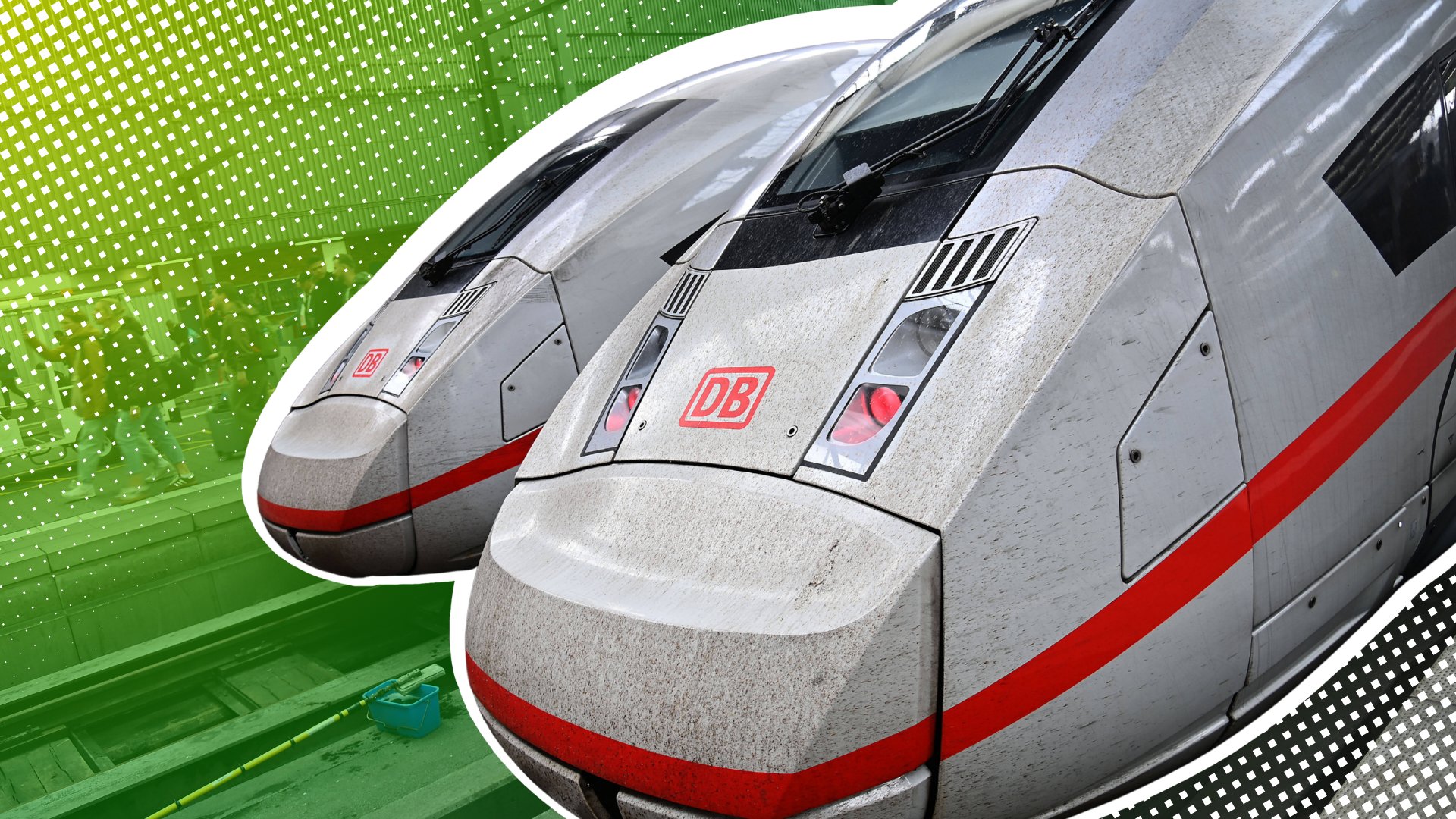 Deutsche Bahn: Weiße Punkte an der Anzeigetafel – jetzt muss es schnell ...