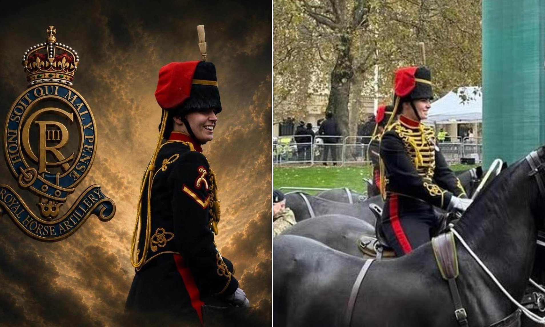 Pictured: Soldier who died after she fell from her horse after ...
