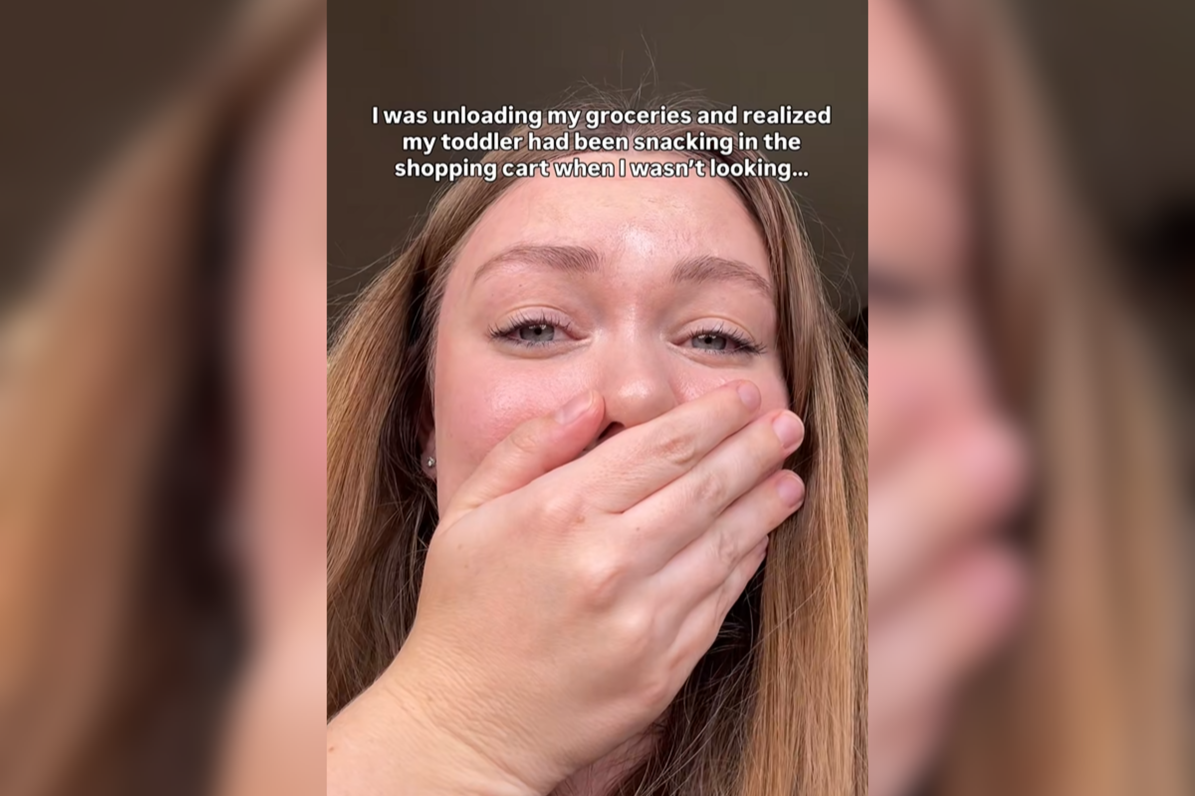 Mom takes toddler grocery shopping, then has shock realization once home