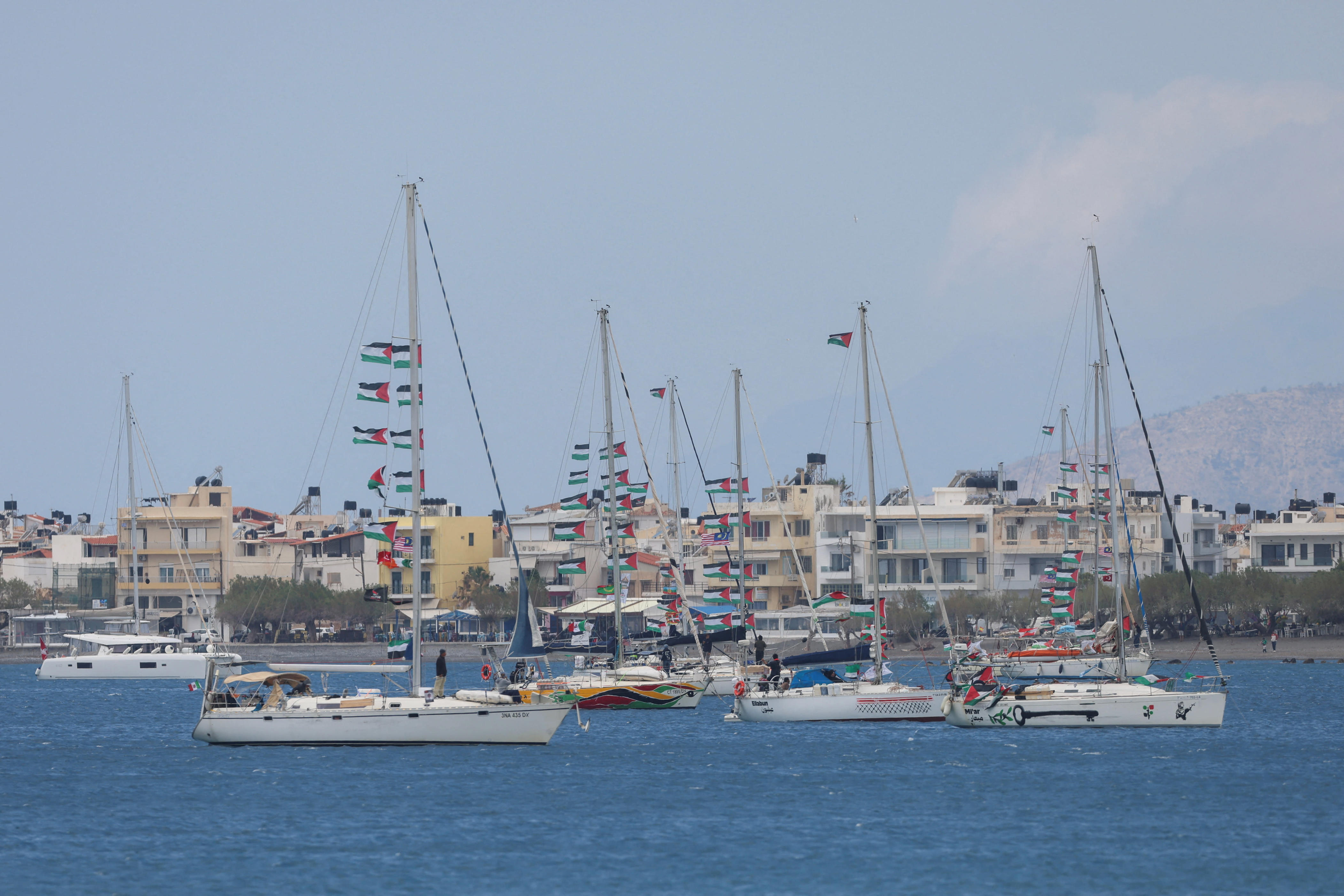 Israeli Navy seizes Gaza-bound flotilla as commandos board boats at sea