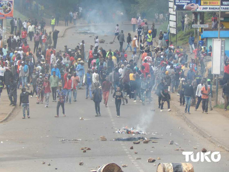 Fuel hike protests: Imenti North MP Rahim Dawood evacuated after ...