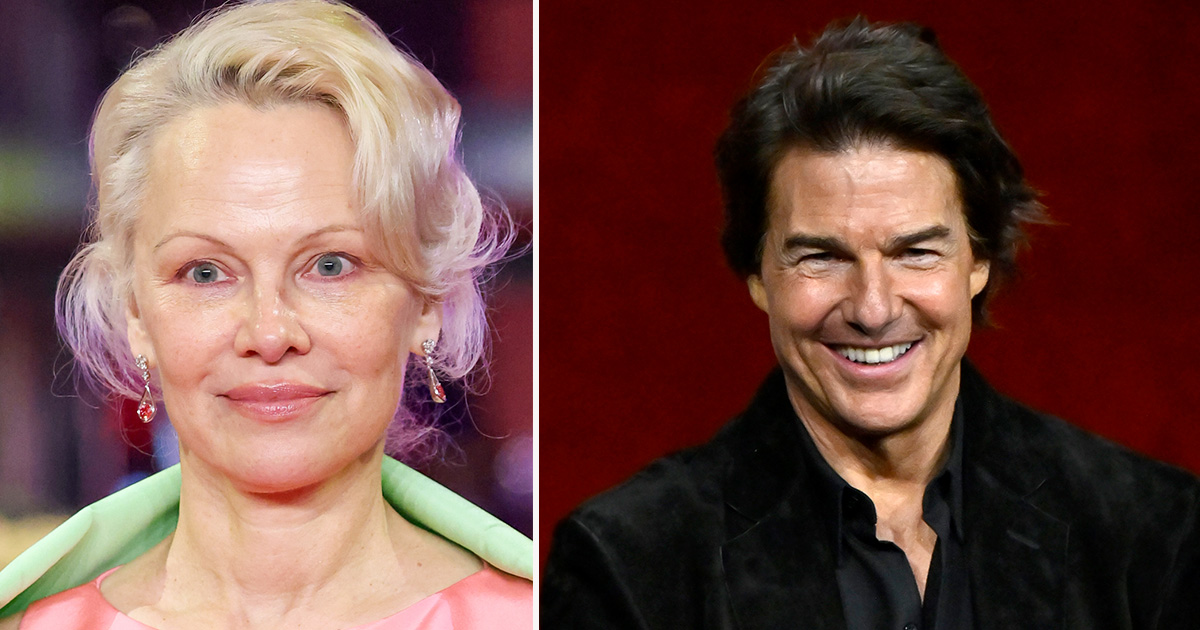 Pamela Anderson fuels Tom Cruise romance rumors