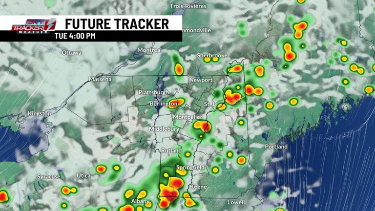 Active Tuesday: Few strong to severe storms likely