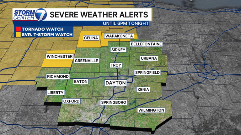 Severe Thunderstorm Watch issued for some
