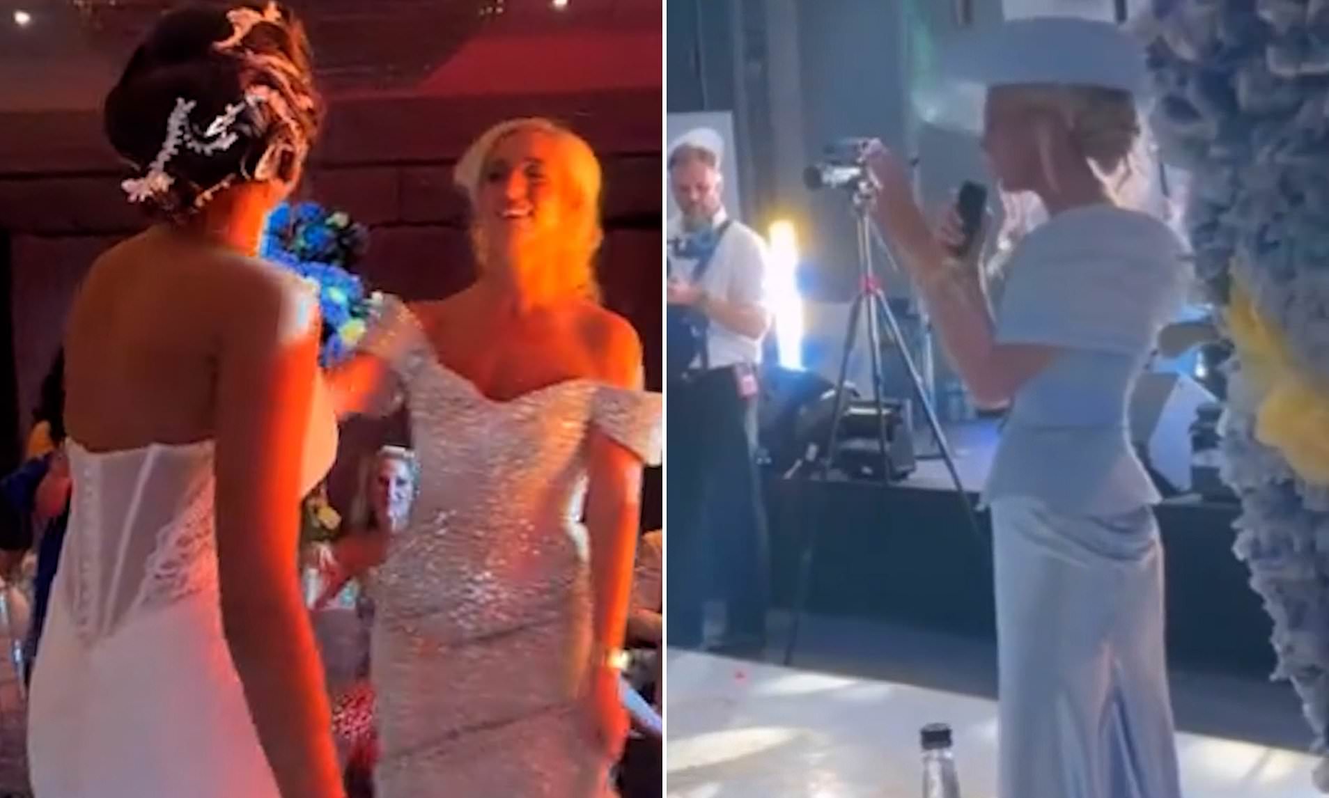 Paris Fury breaks tradition and gives a mother of the bride speech at ...