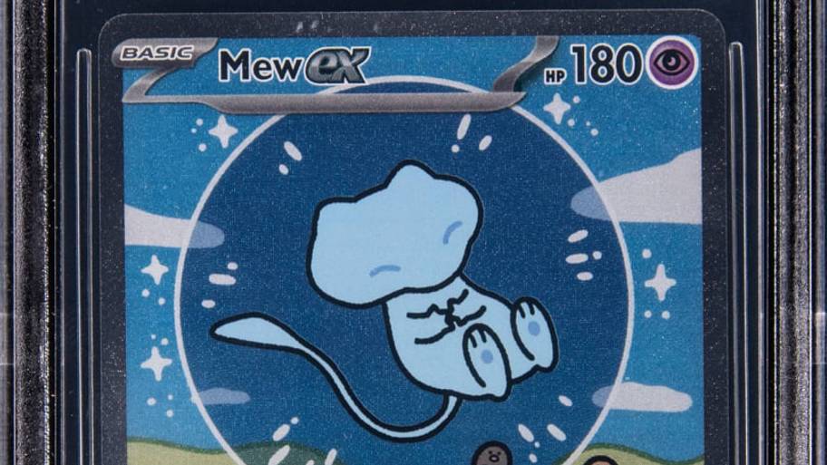 Incredibly rare bubble Mew has record-shattering Pokémon sale