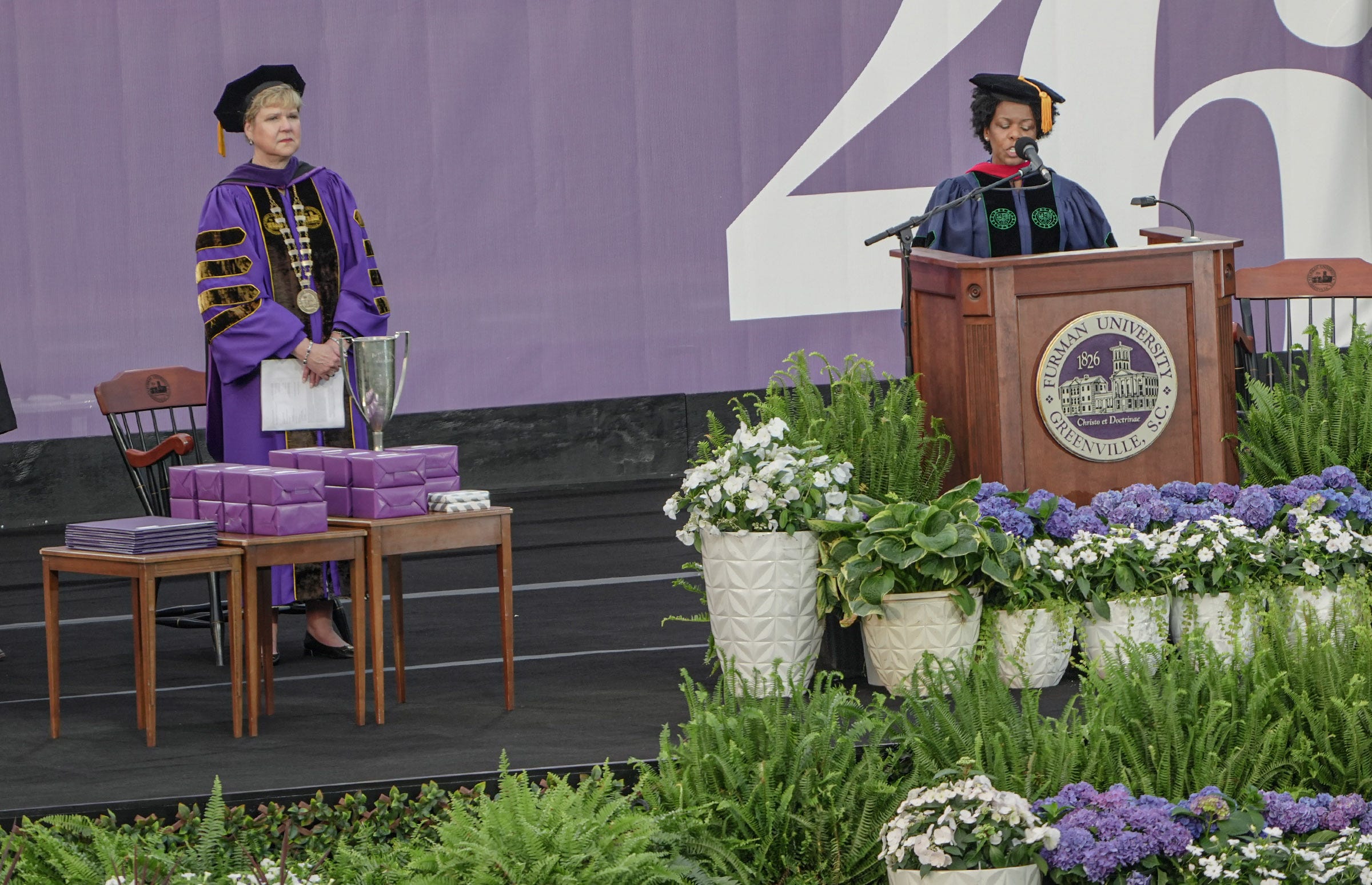 Furman University president announces she is stepping down: 'Right time'