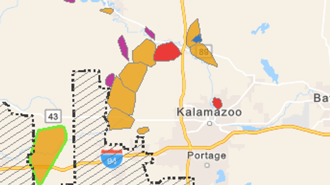 Thousands of customers without power as storms push through West Michigan