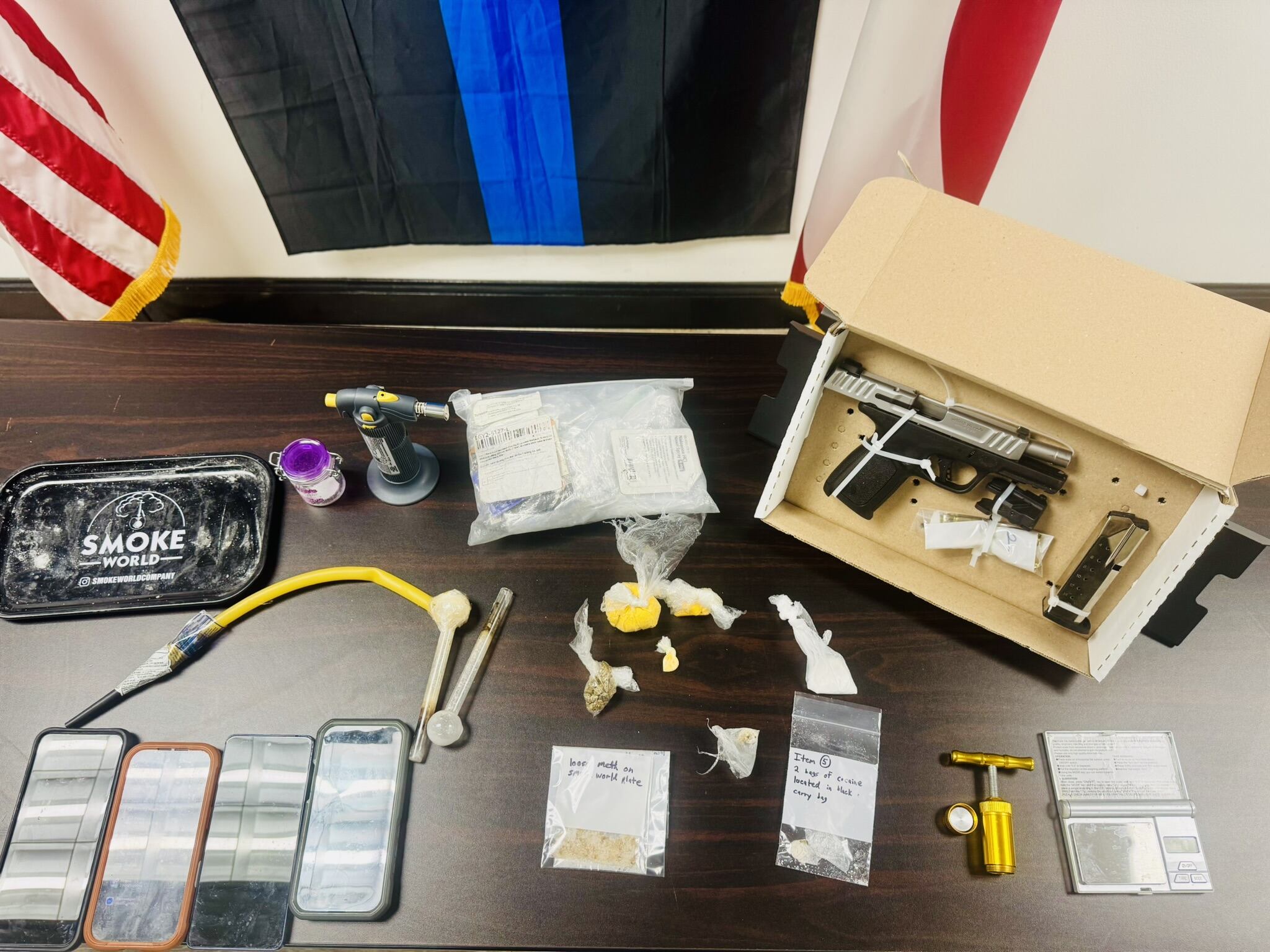 Stolen firearm, cell phones recovered in Lee County armed robbery ...