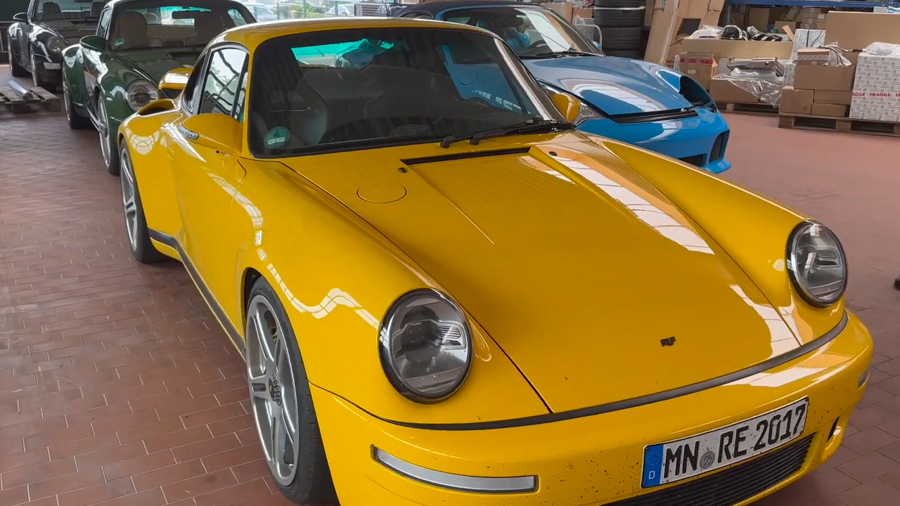 The ultimate RUF engineering tour: Seeing the original Yellowbird close-up