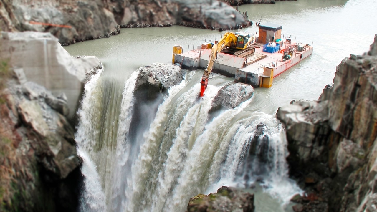 The most effective technology for restoring dead rivers