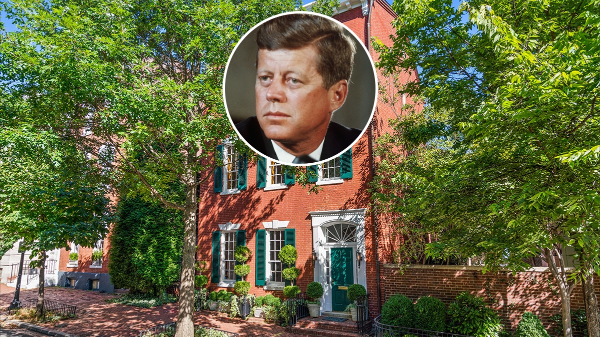 JFK's DC presidential campaign home in photos