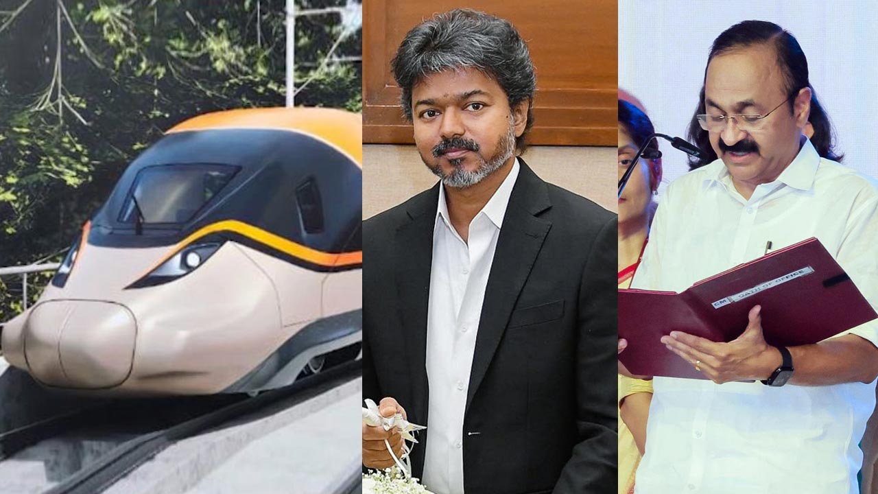 First look of India's bullet train | Kerala gets new CM | MK Stalin vs ...