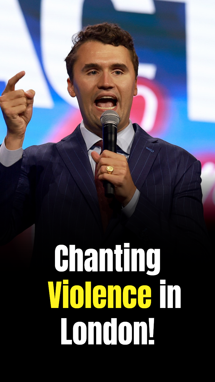 “Shoot him in the neck, like Charlie Kirk” — Crowd heard chanting ...