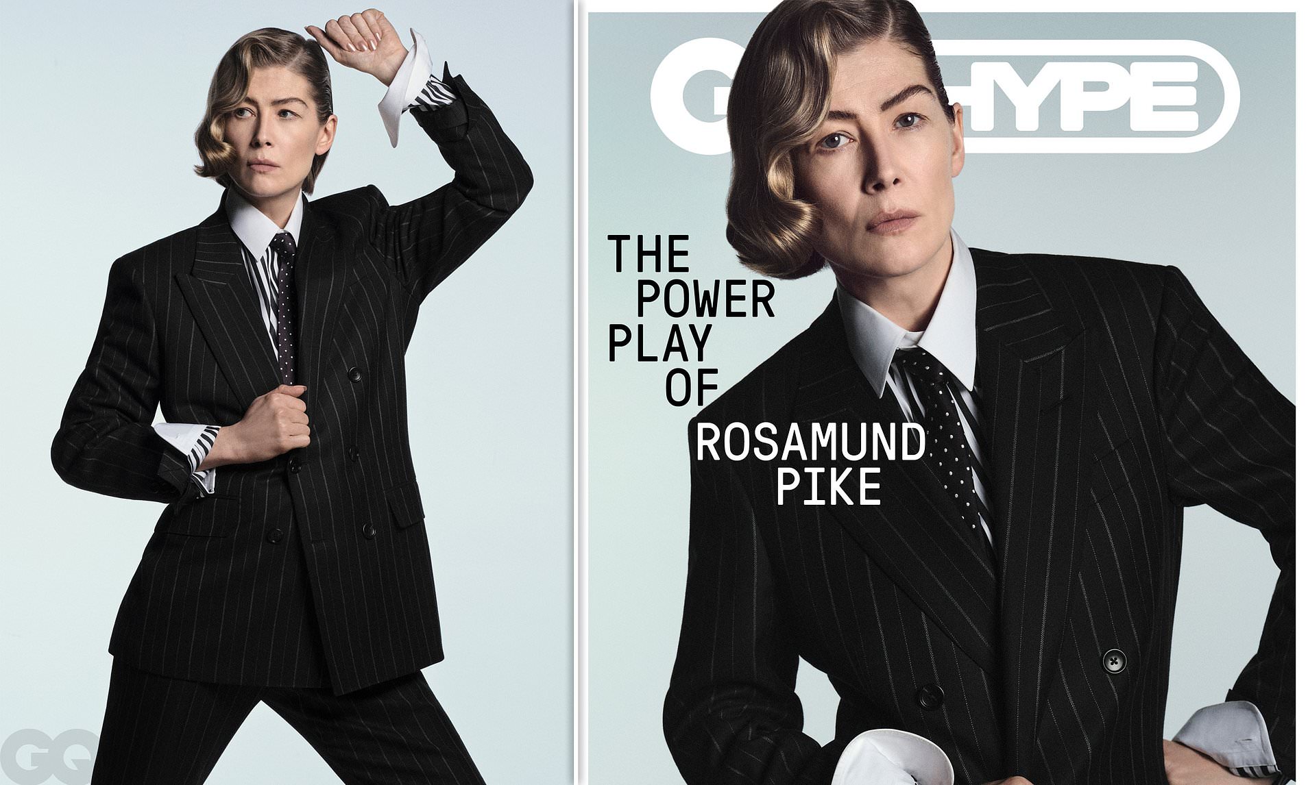 Rosamund Pike praises her rarely-seen partner as she reveals how they ...