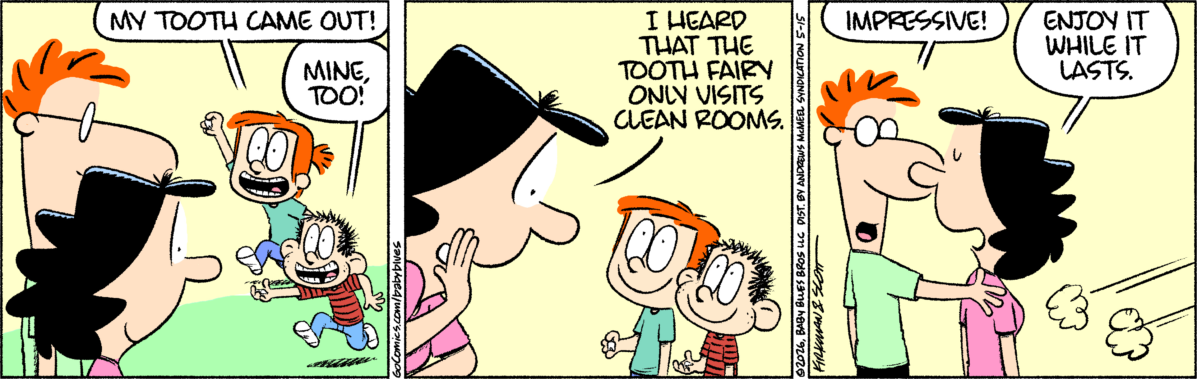 Baby Blues by Rick Kirkman and Jerry Scott