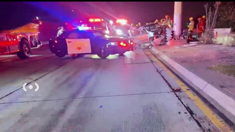 Deadly crash on 101 Freeway in Studio City