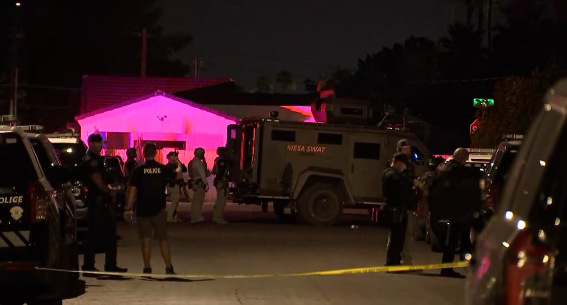 Man injured, 1 in custody after overnight shooting in Mesa