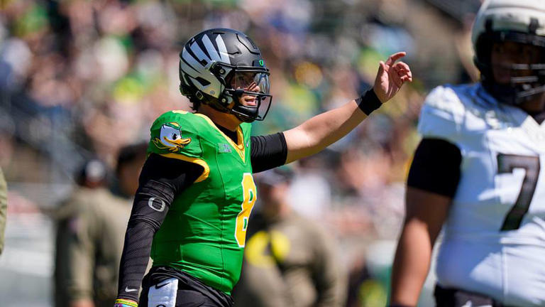 Dylan Raiola's Oregon career could play out wildly different than the ...