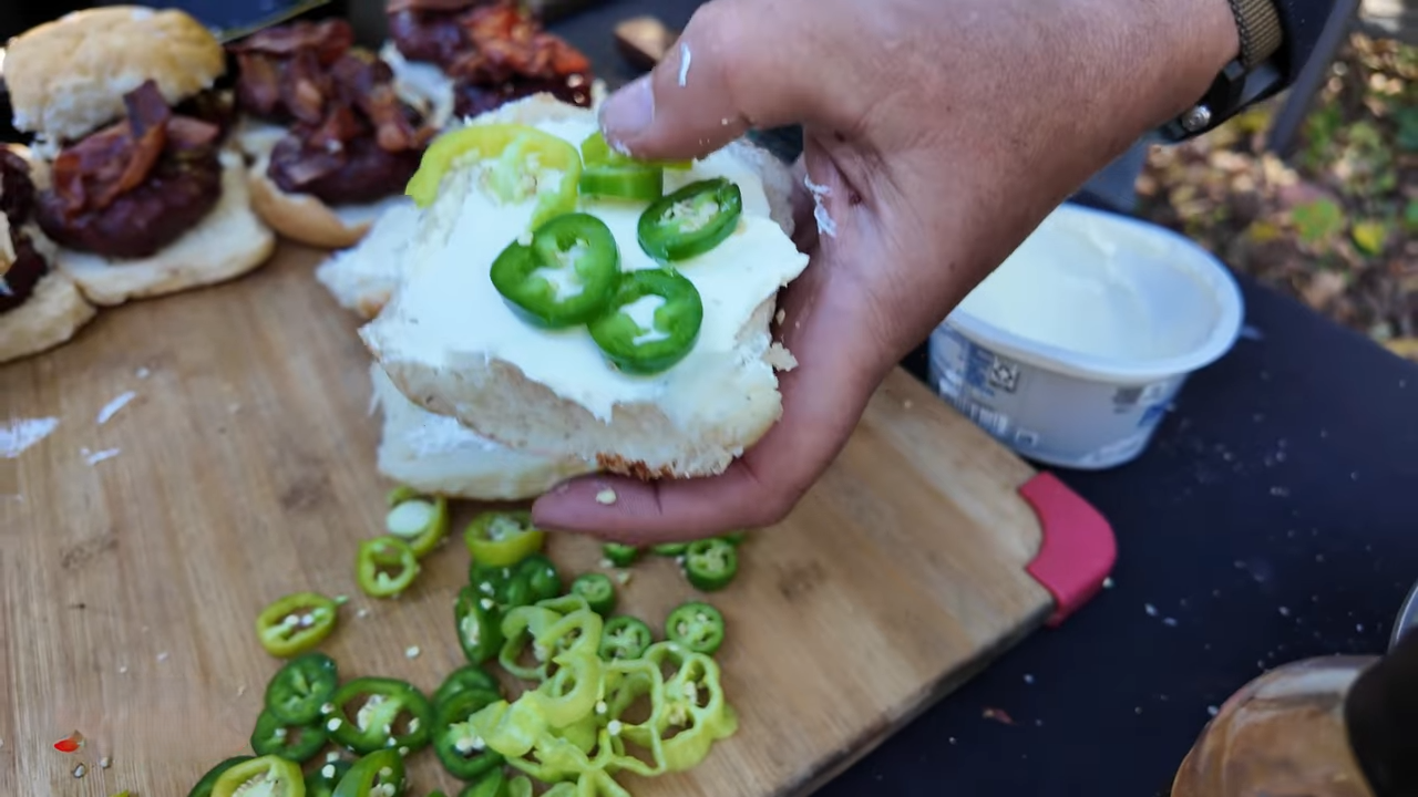 Elon Musk would not believe how hot these jalapeno popper burgers got