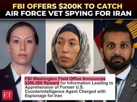 Shared intel to kill her colleagues: FBI offers $200K to catch Air ...