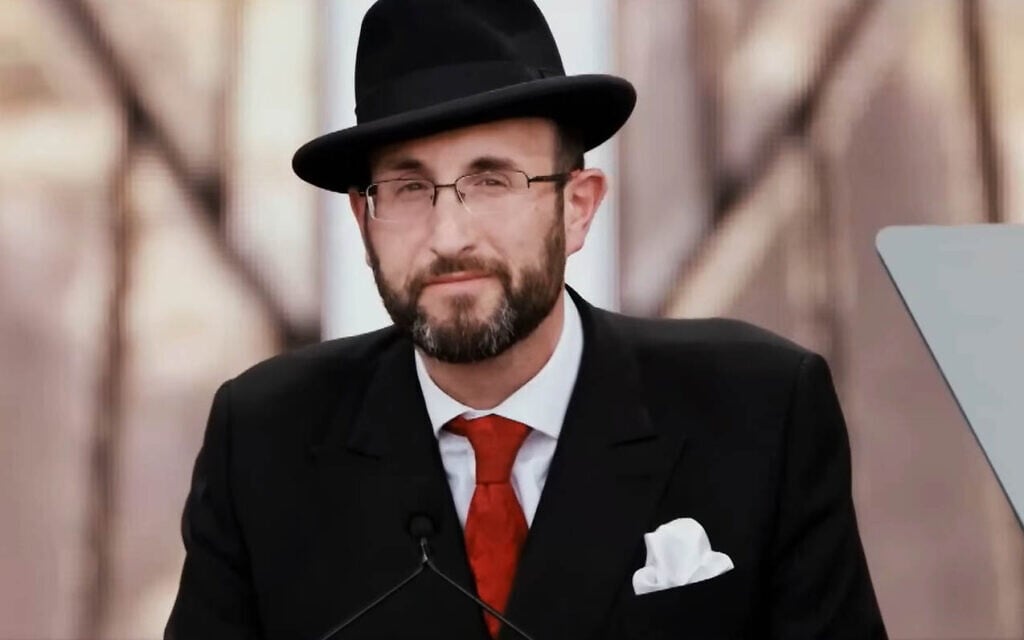 Lone rabbi speaking at mass DC prayer rally calls antisemitism 'utterly ...