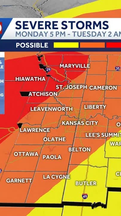 Watch now: Significant severe weather possible in Kansas City