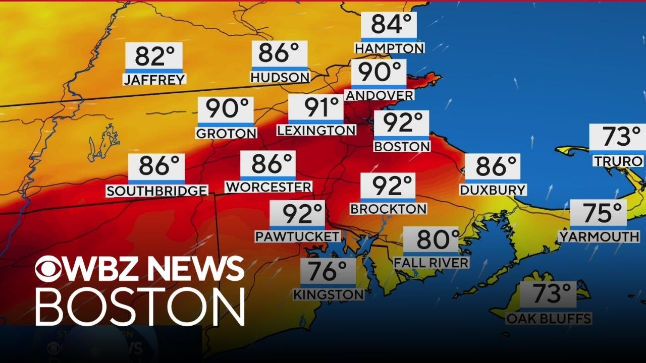 Record high heat and severe storms possible for Boston this week